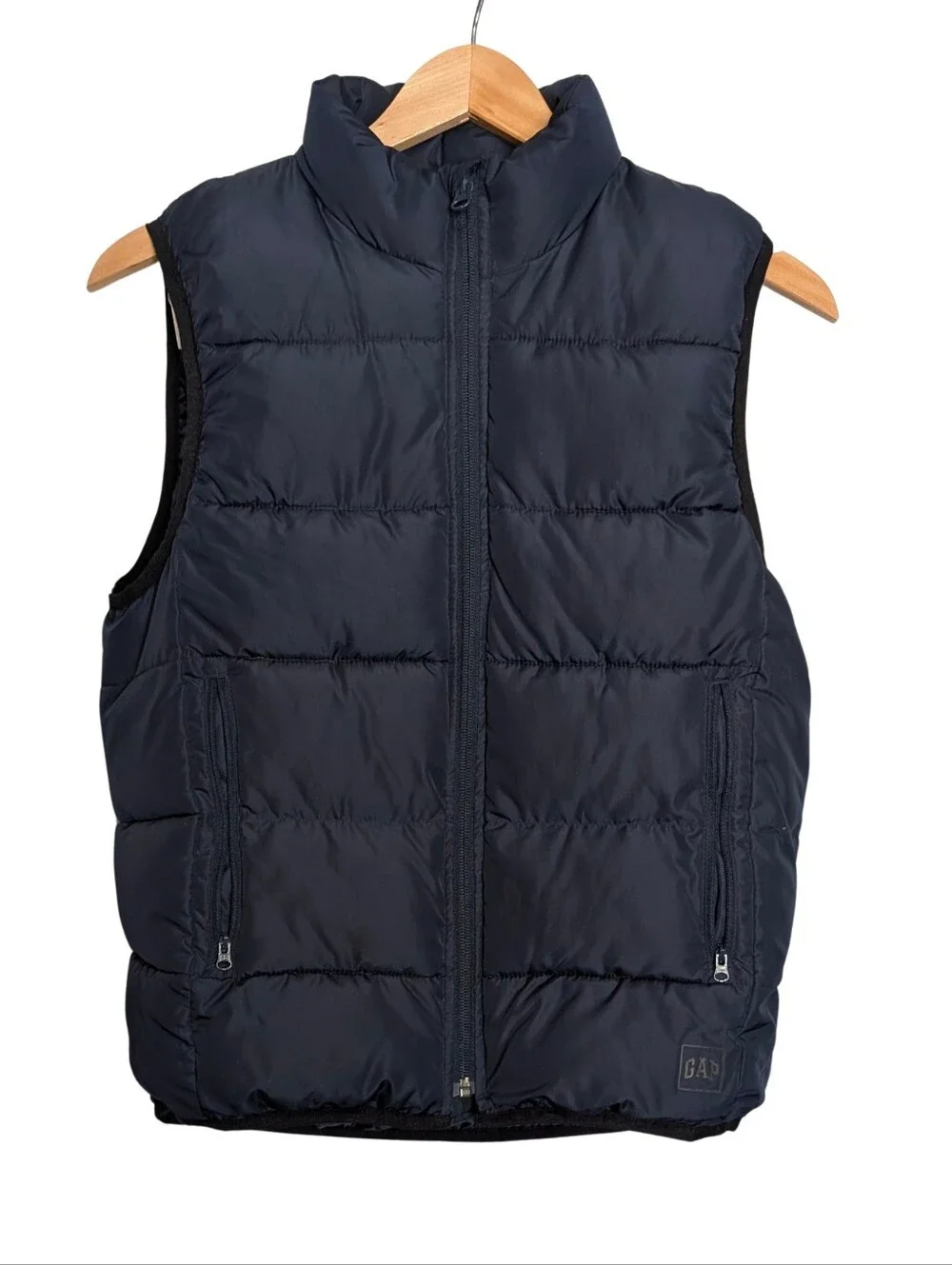 GAP Kids Dark Navy Quilted Puffer Vest. Size XL